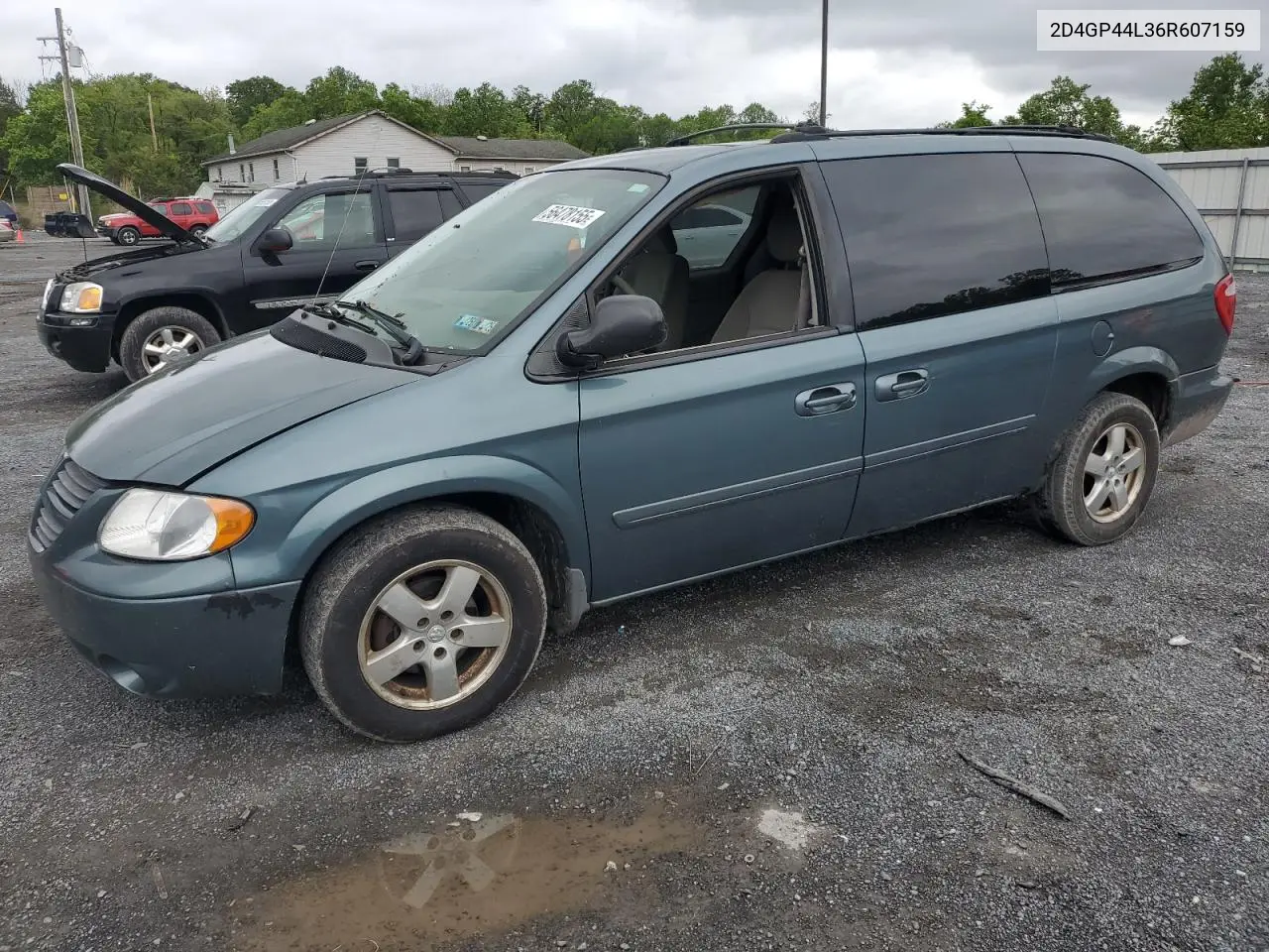 2006 Dodge Grand Caravan Sxt VIN: 2D4GP44L36R607159 Lot: 56478155