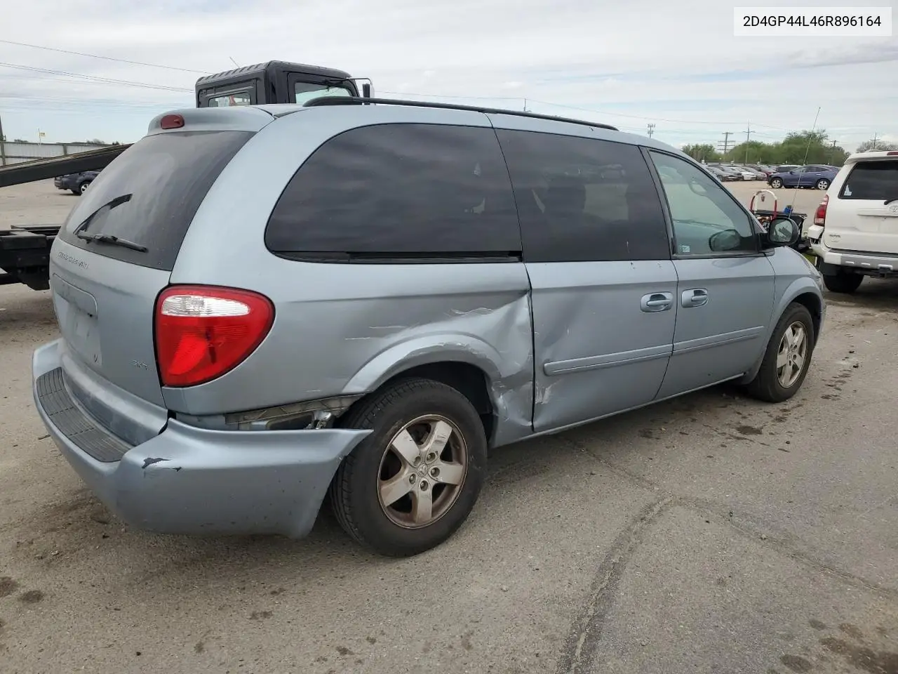 2006 Dodge Grand Caravan Sxt VIN: 2D4GP44L46R896164 Lot: 56650255