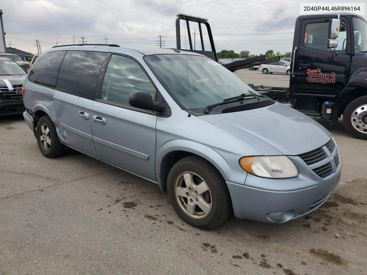 2006 Dodge Grand Caravan Sxt VIN: 2D4GP44L46R896164 Lot: 56650255