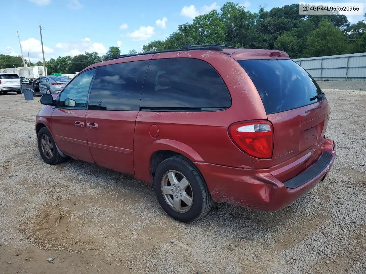 2006 Dodge Grand Caravan Sxt VIN: 2D4GP44L96R620966 Lot: 60501485