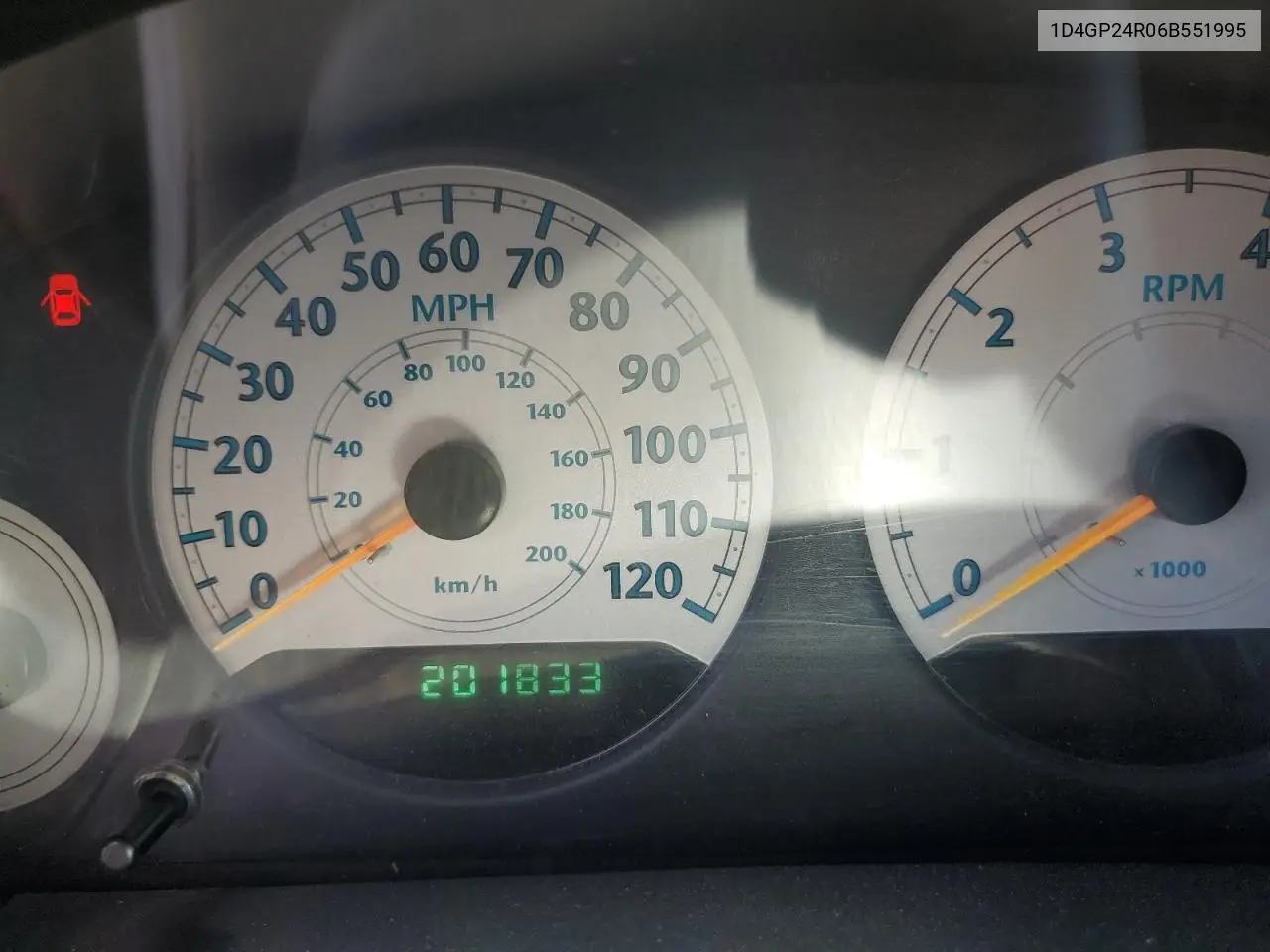 2006 Dodge Grand Caravan Se VIN: 1D4GP24R06B551995 Lot: 61457435
