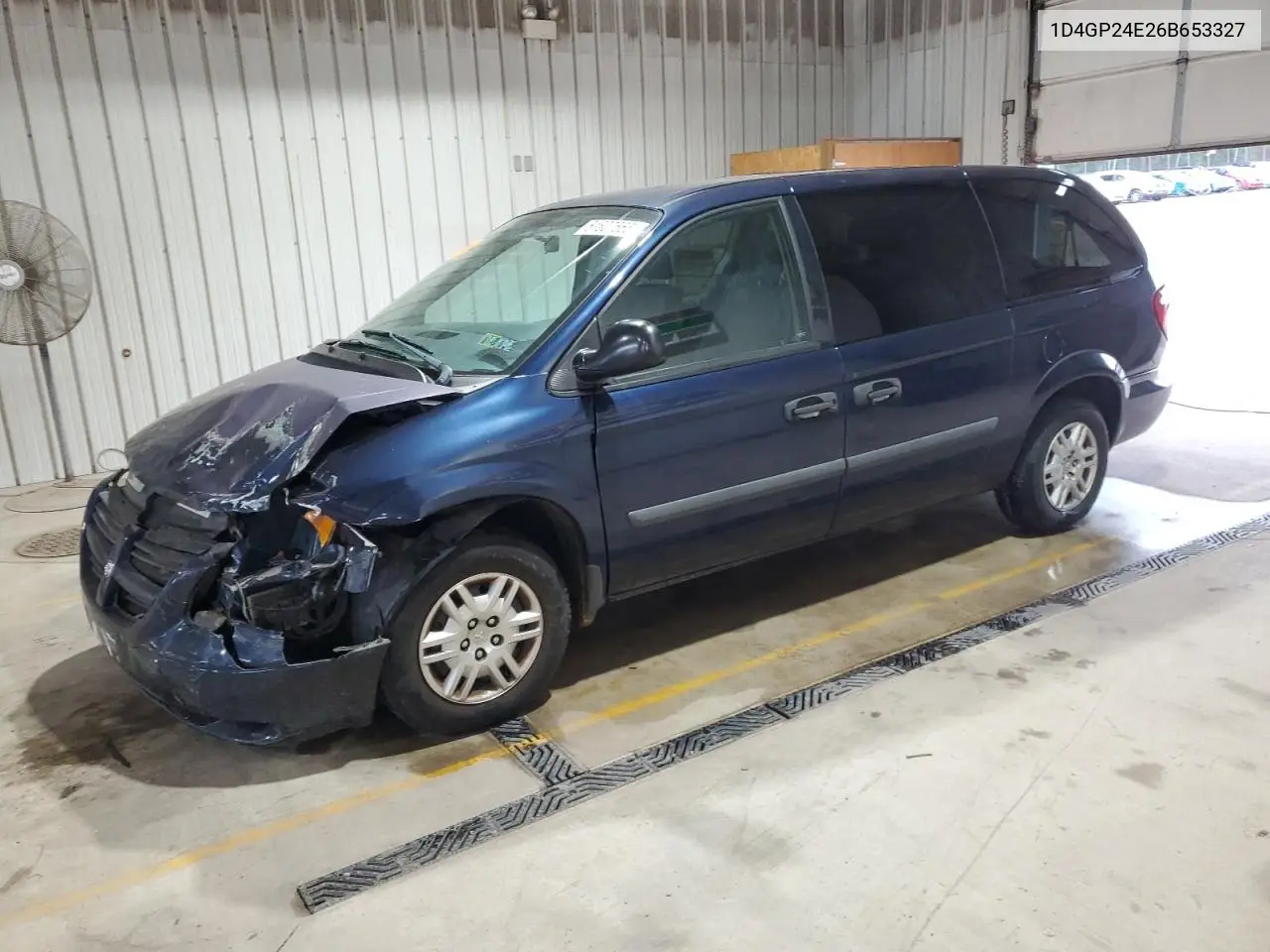 2006 Dodge Grand Caravan Se VIN: 1D4GP24E26B653327 Lot: 61807665
