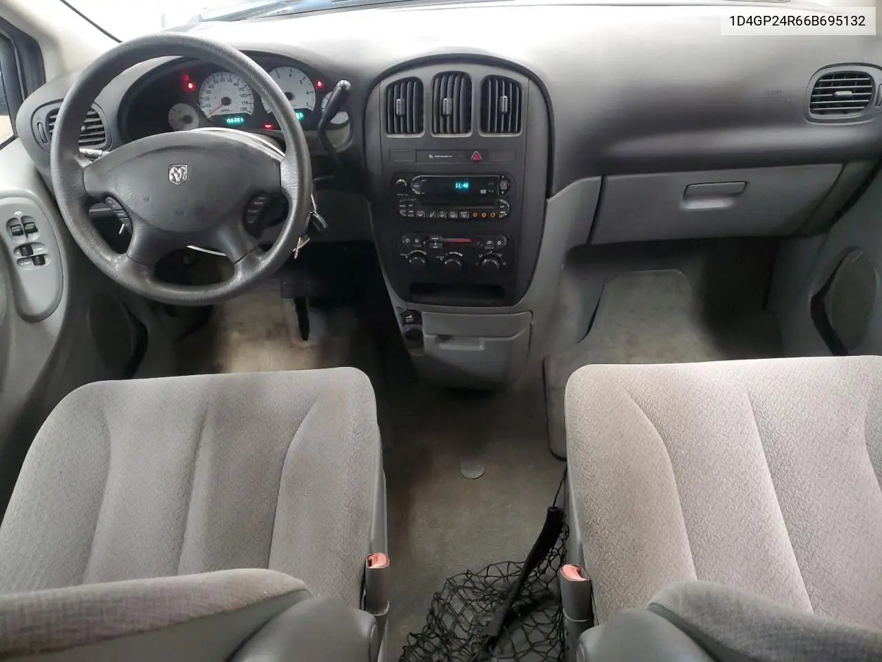 2006 Dodge Grand Caravan Se VIN: 1D4GP24R66B695132 Lot: 62541885