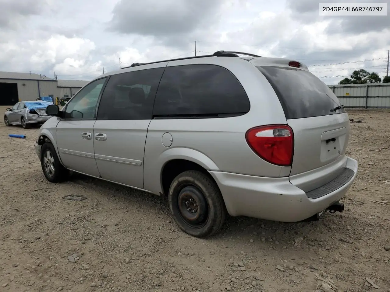 2006 Dodge Grand Caravan Sxt VIN: 2D4GP44L66R746797 Lot: 64840675