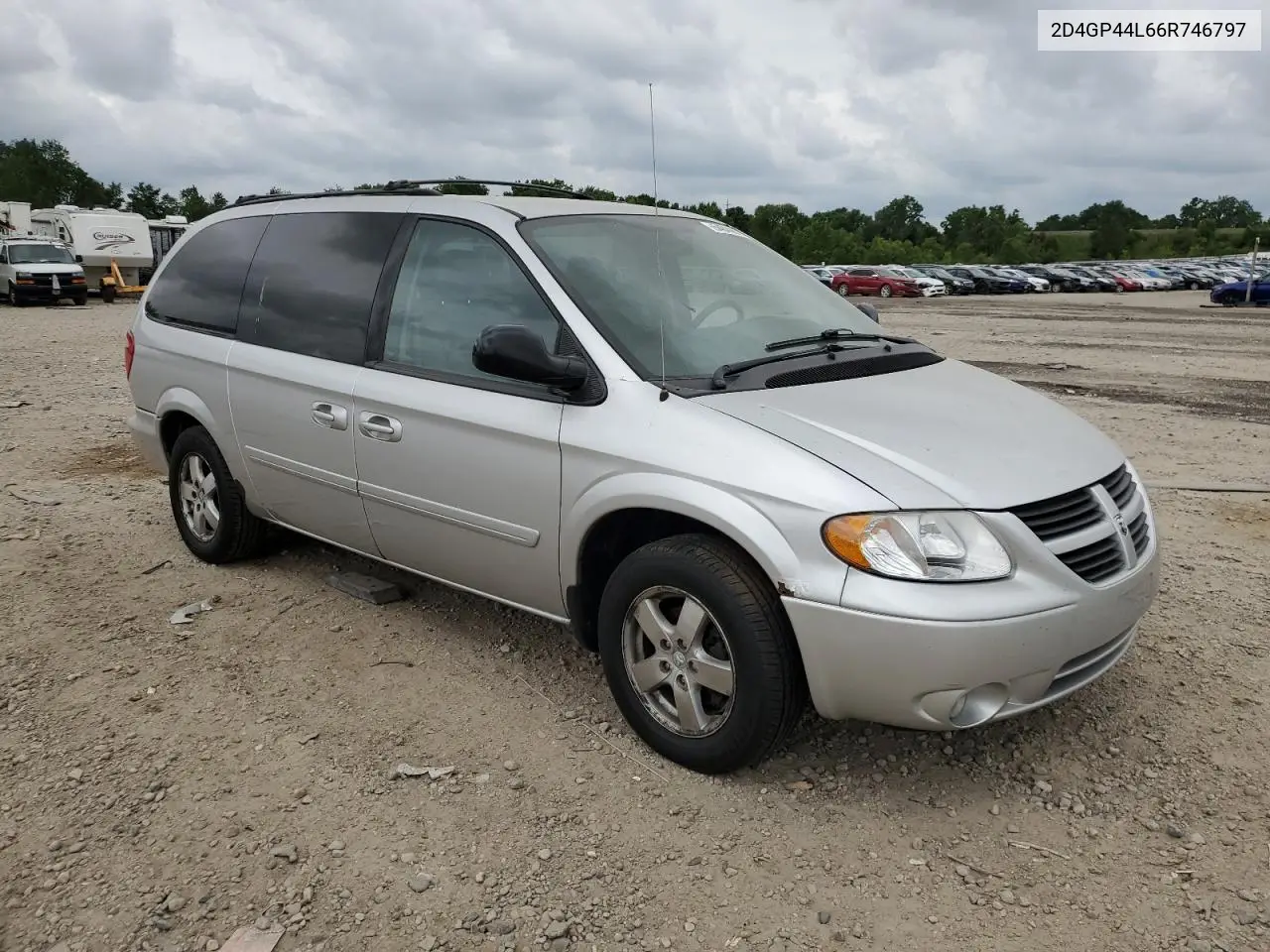 2006 Dodge Grand Caravan Sxt VIN: 2D4GP44L66R746797 Lot: 64840675
