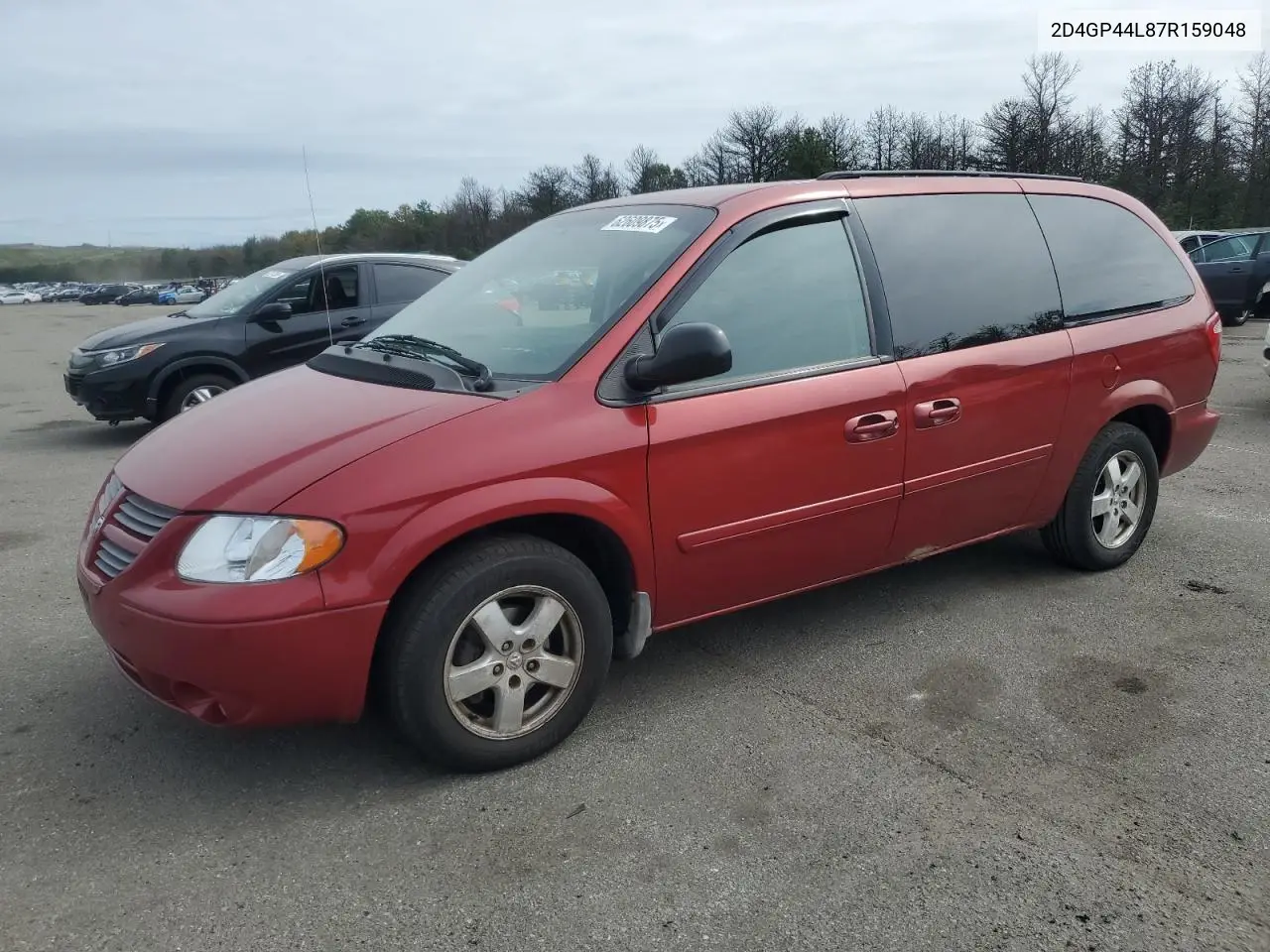 2007 Dodge Grand Caravan Sxt VIN: 2D4GP44L87R159048 Lot: 62609875