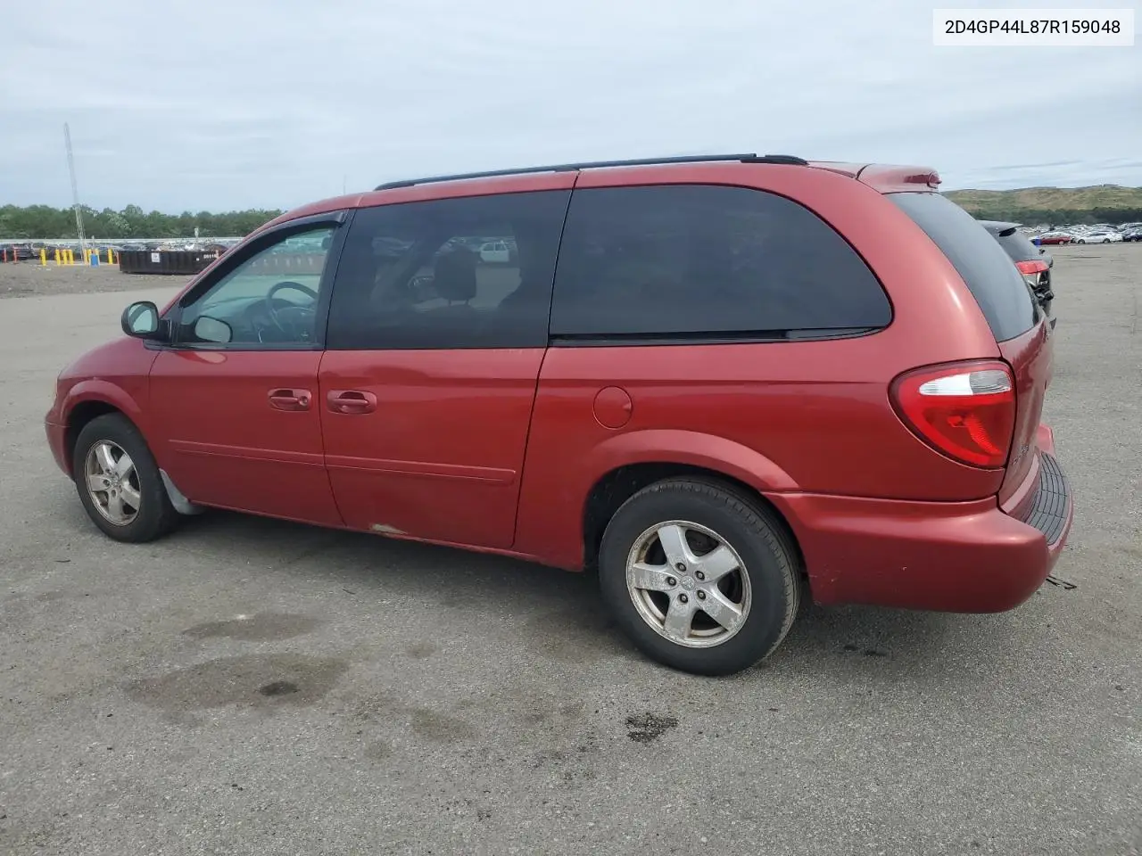 2007 Dodge Grand Caravan Sxt VIN: 2D4GP44L87R159048 Lot: 62609875