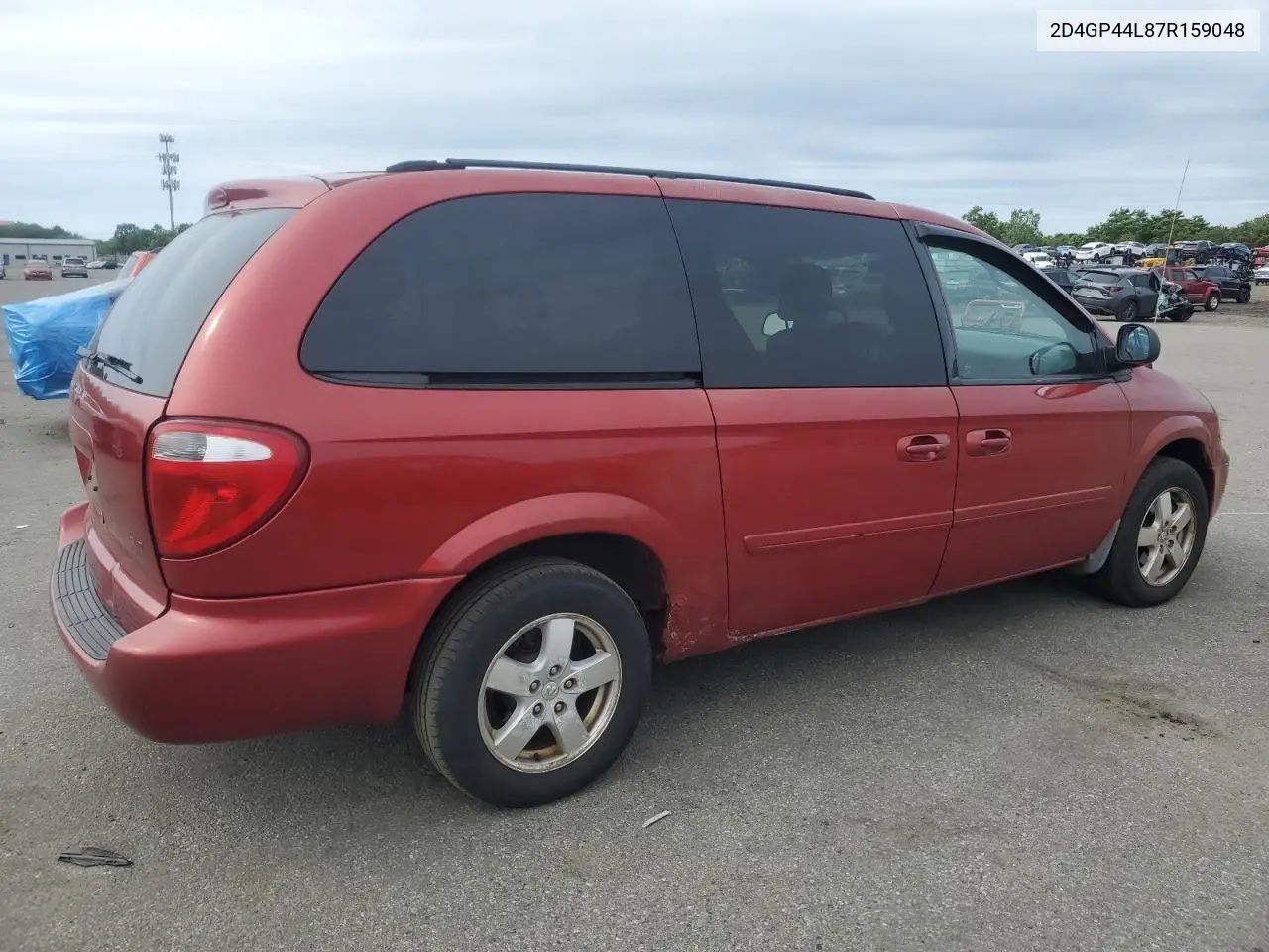 2007 Dodge Grand Caravan Sxt VIN: 2D4GP44L87R159048 Lot: 62609875