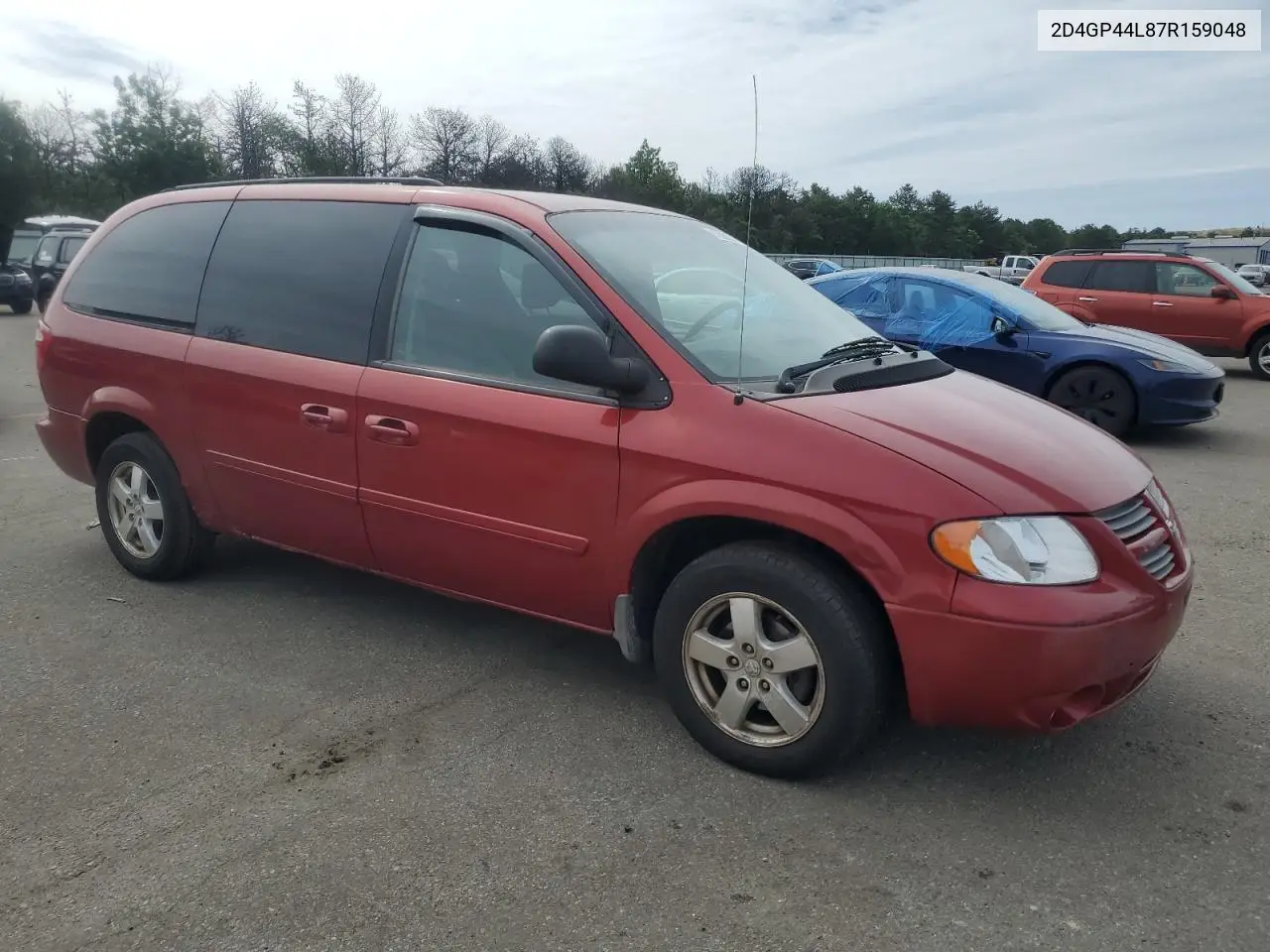 2007 Dodge Grand Caravan Sxt VIN: 2D4GP44L87R159048 Lot: 62609875