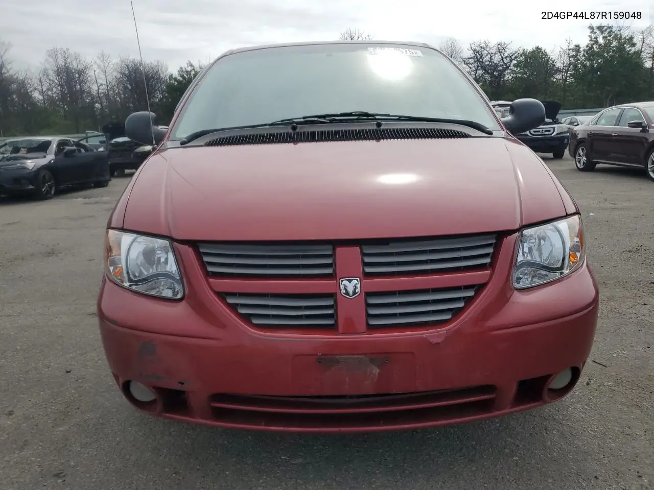 2007 Dodge Grand Caravan Sxt VIN: 2D4GP44L87R159048 Lot: 62609875