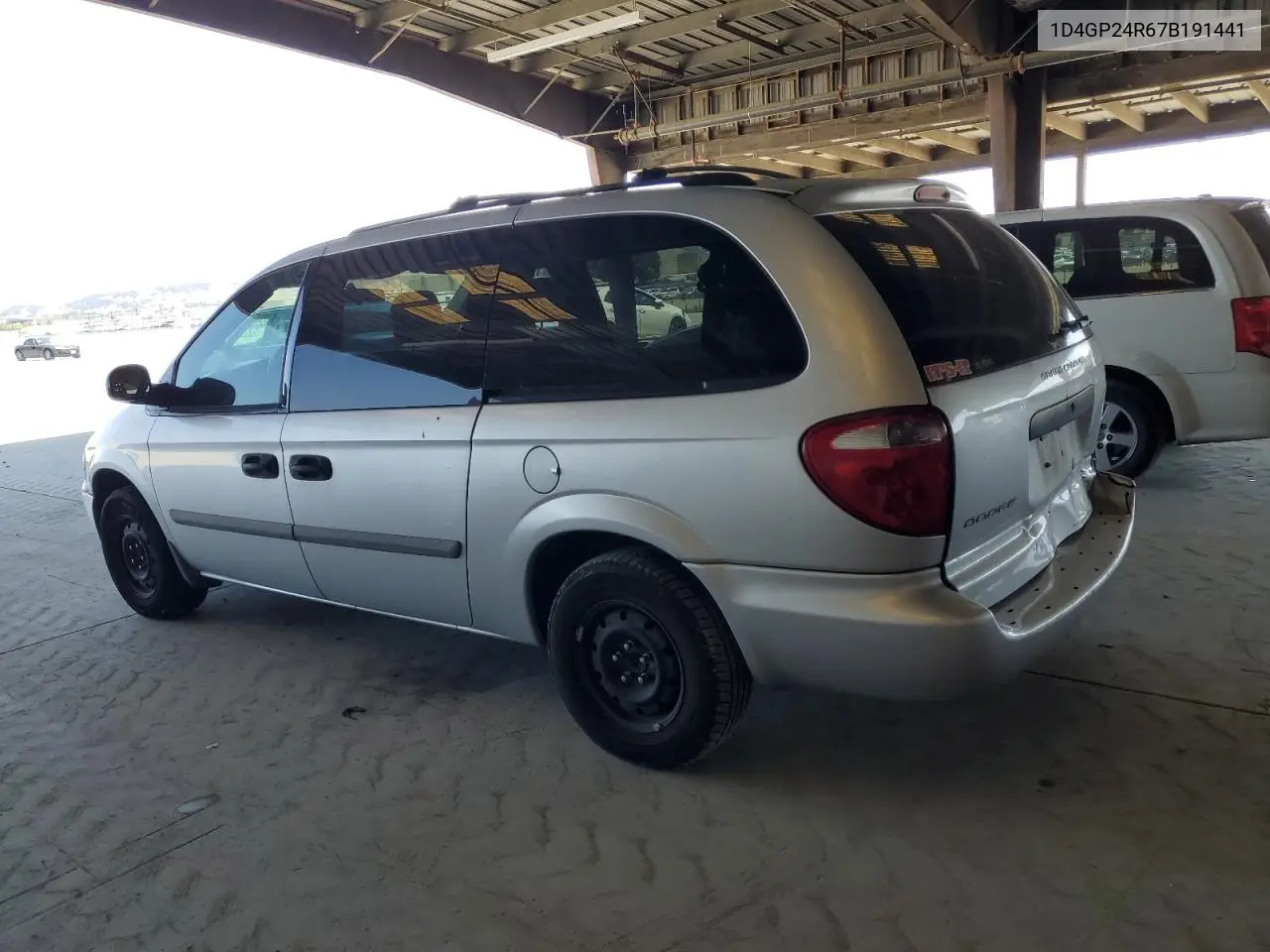 2007 Dodge Grand Caravan Se VIN: 1D4GP24R67B191441 Lot: 63159645