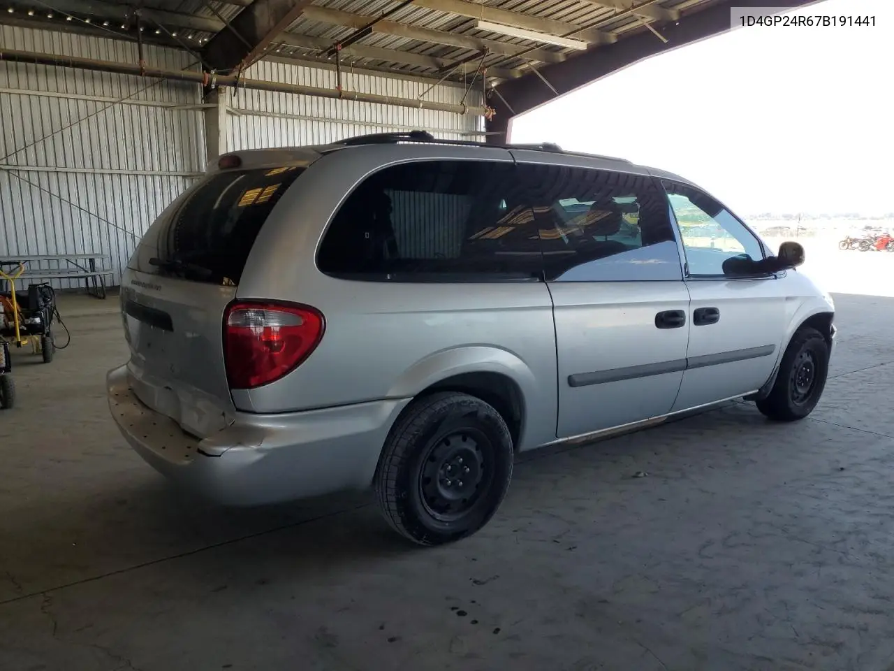 2007 Dodge Grand Caravan Se VIN: 1D4GP24R67B191441 Lot: 63159645