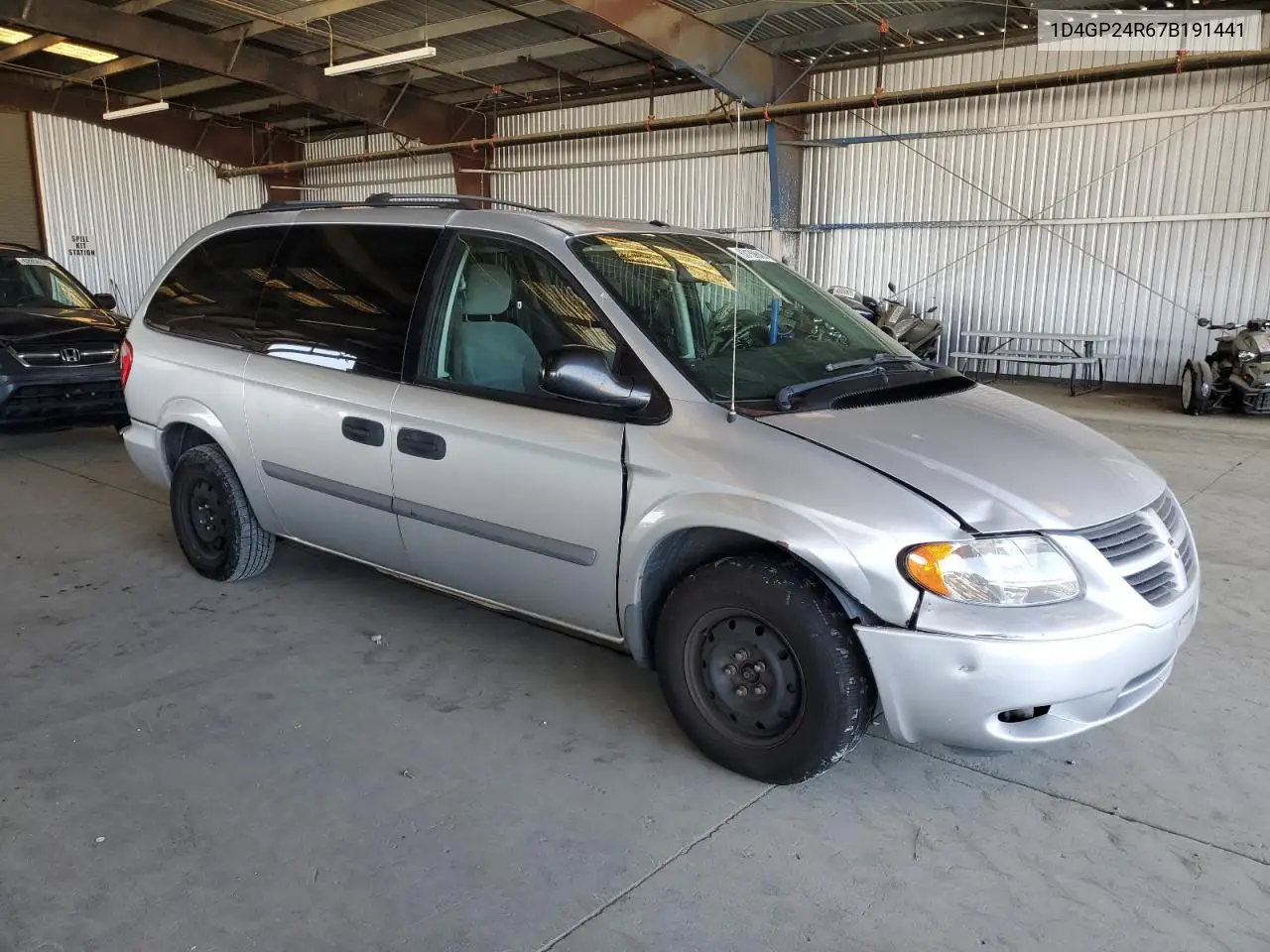 2007 Dodge Grand Caravan Se VIN: 1D4GP24R67B191441 Lot: 63159645