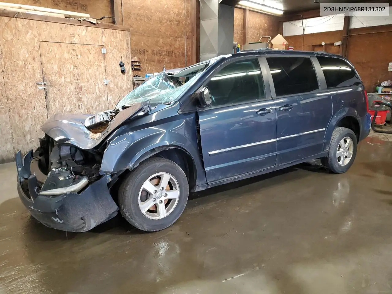 2008 Dodge Grand Caravan Sxt VIN: 2D8HN54P68R131302 Lot: 56783565