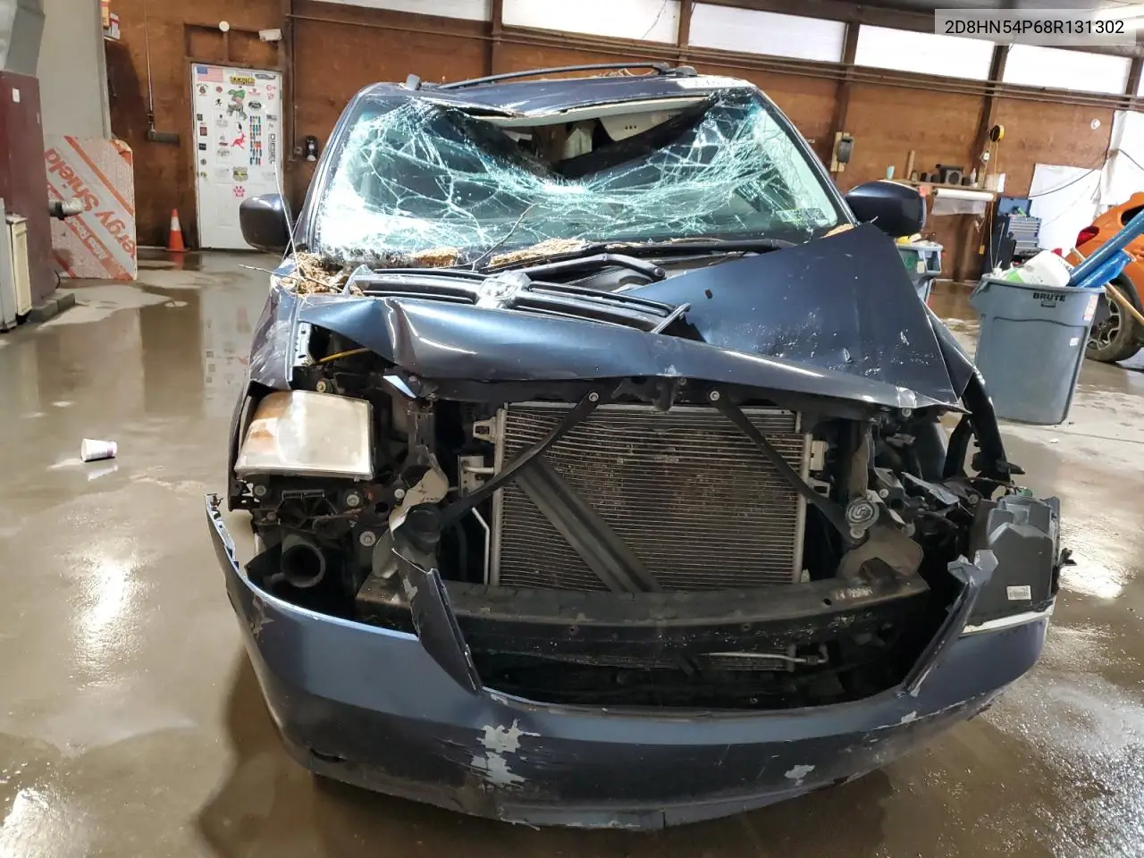 2008 Dodge Grand Caravan Sxt VIN: 2D8HN54P68R131302 Lot: 56783565