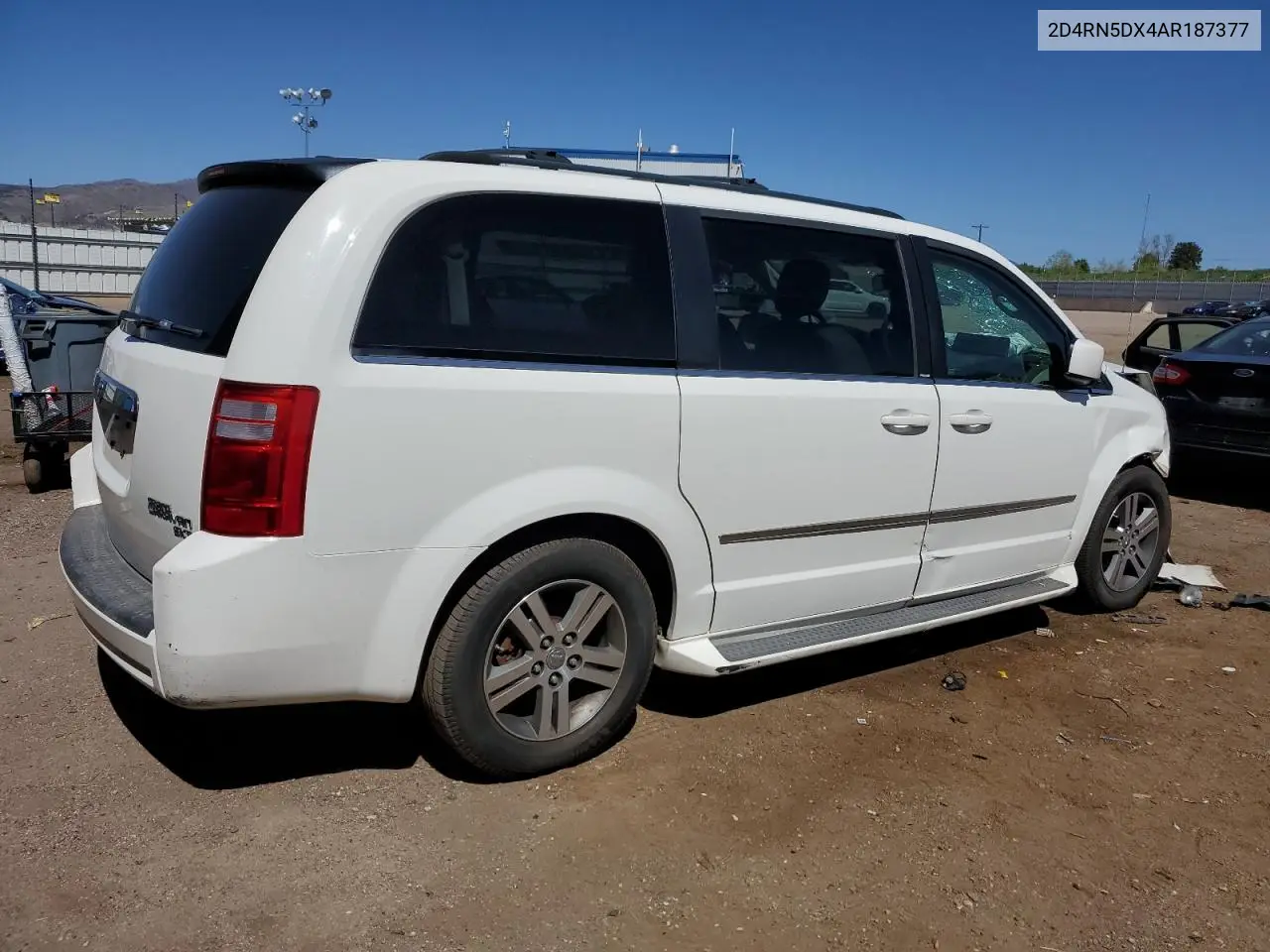 2010 Dodge Grand Caravan Sxt VIN: 2D4RN5DX4AR187377 Lot: 57088685