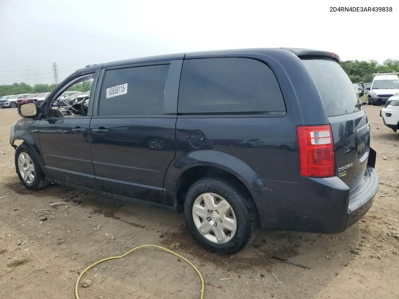 2010 Dodge Grand Caravan Se VIN: 2D4RN4DE3AR439838 Lot: 60658115