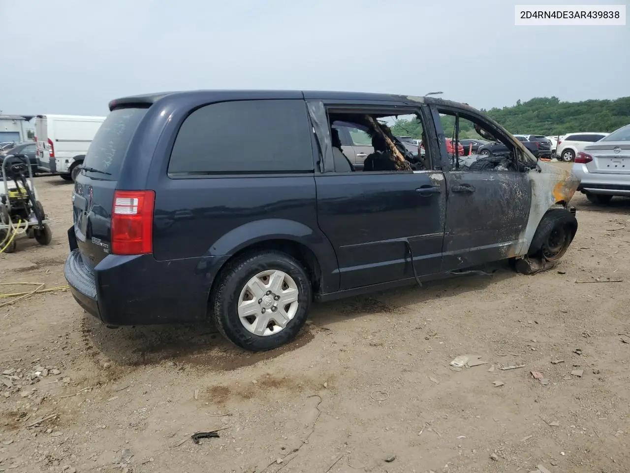 2010 Dodge Grand Caravan Se VIN: 2D4RN4DE3AR439838 Lot: 60658115