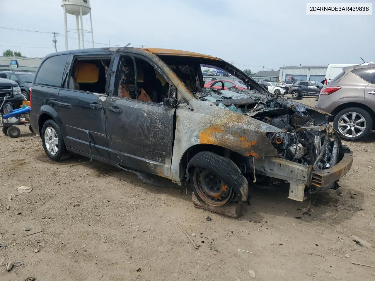2010 Dodge Grand Caravan Se VIN: 2D4RN4DE3AR439838 Lot: 60658115