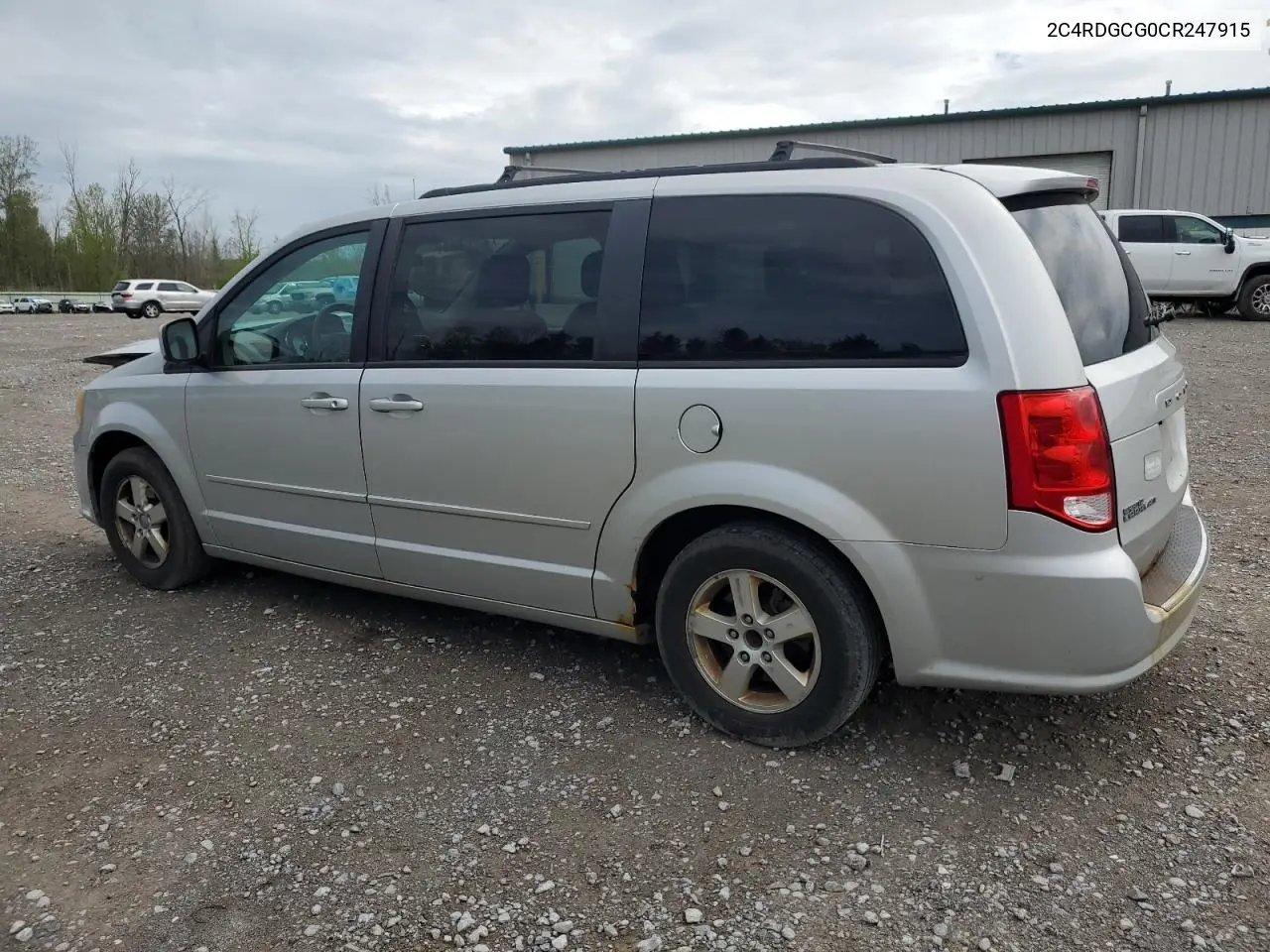 2012 Dodge Grand Caravan Sxt VIN: 2C4RDGCG0CR247915 Lot: 56857505