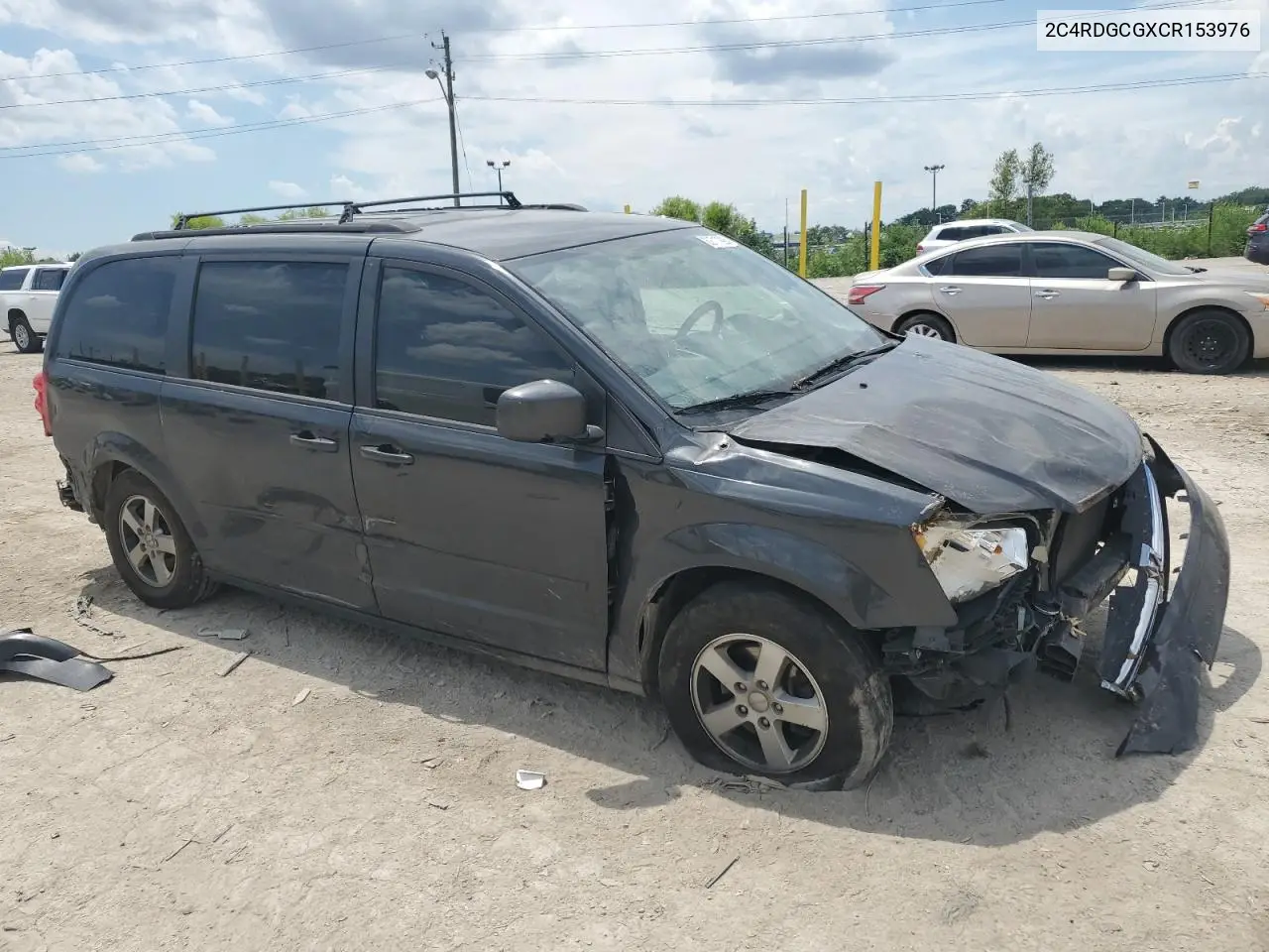 2012 Dodge Grand Caravan Sxt VIN: 2C4RDGCGXCR153976 Lot: 62717995
