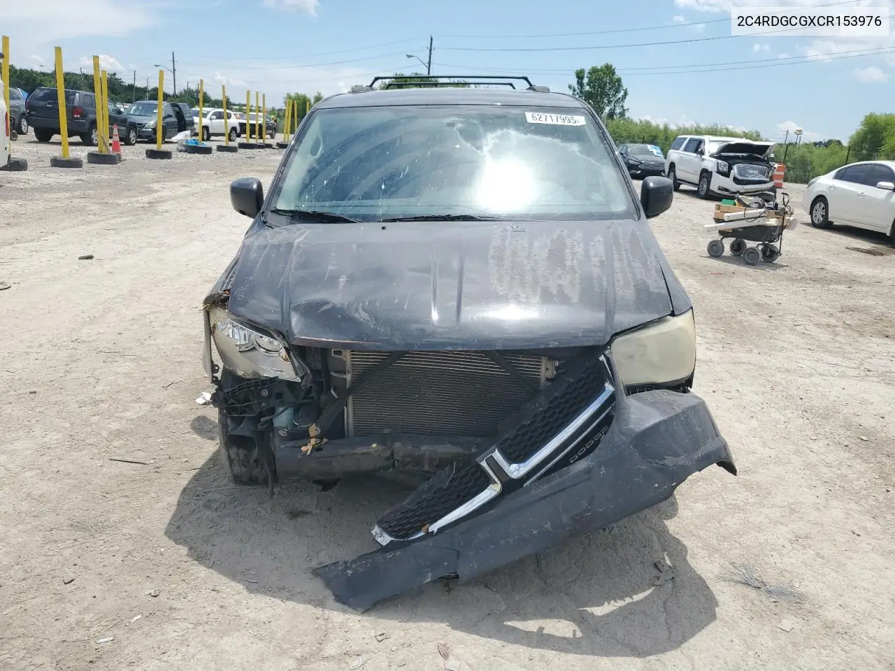 2012 Dodge Grand Caravan Sxt VIN: 2C4RDGCGXCR153976 Lot: 62717995
