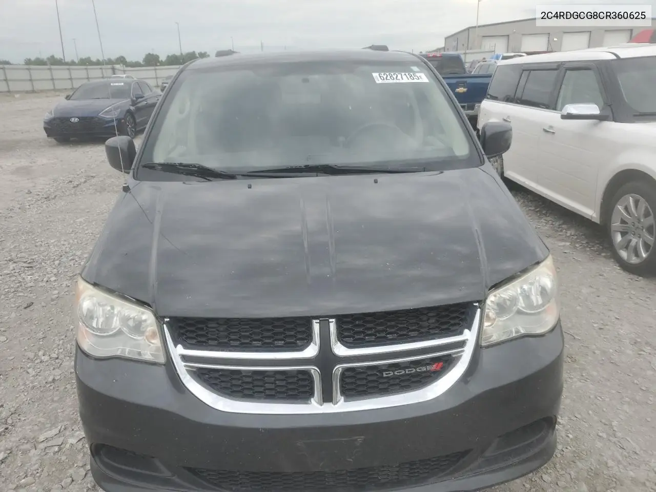2012 Dodge Grand Caravan Sxt VIN: 2C4RDGCG8CR360625 Lot: 62827185