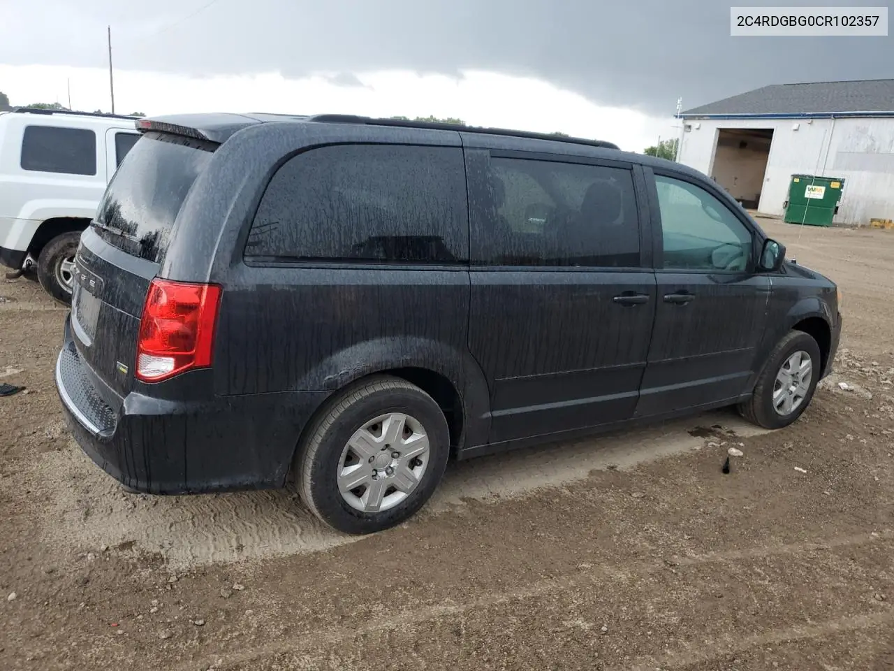 2012 Dodge Grand Caravan Se VIN: 2C4RDGBG0CR102357 Lot: 62847065