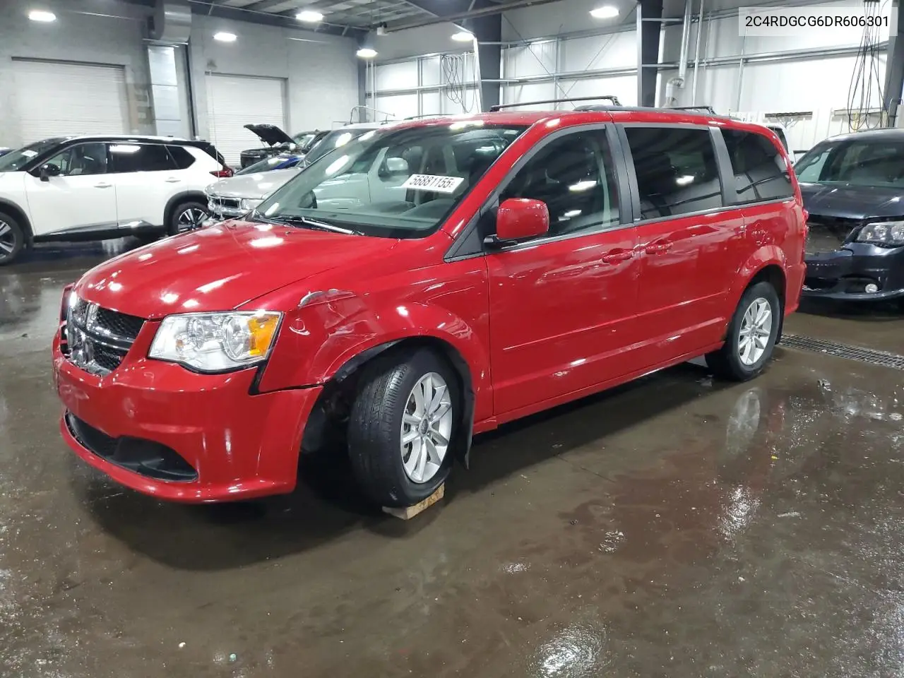 2013 Dodge Grand Caravan Sxt VIN: 2C4RDGCG6DR606301 Lot: 56881155