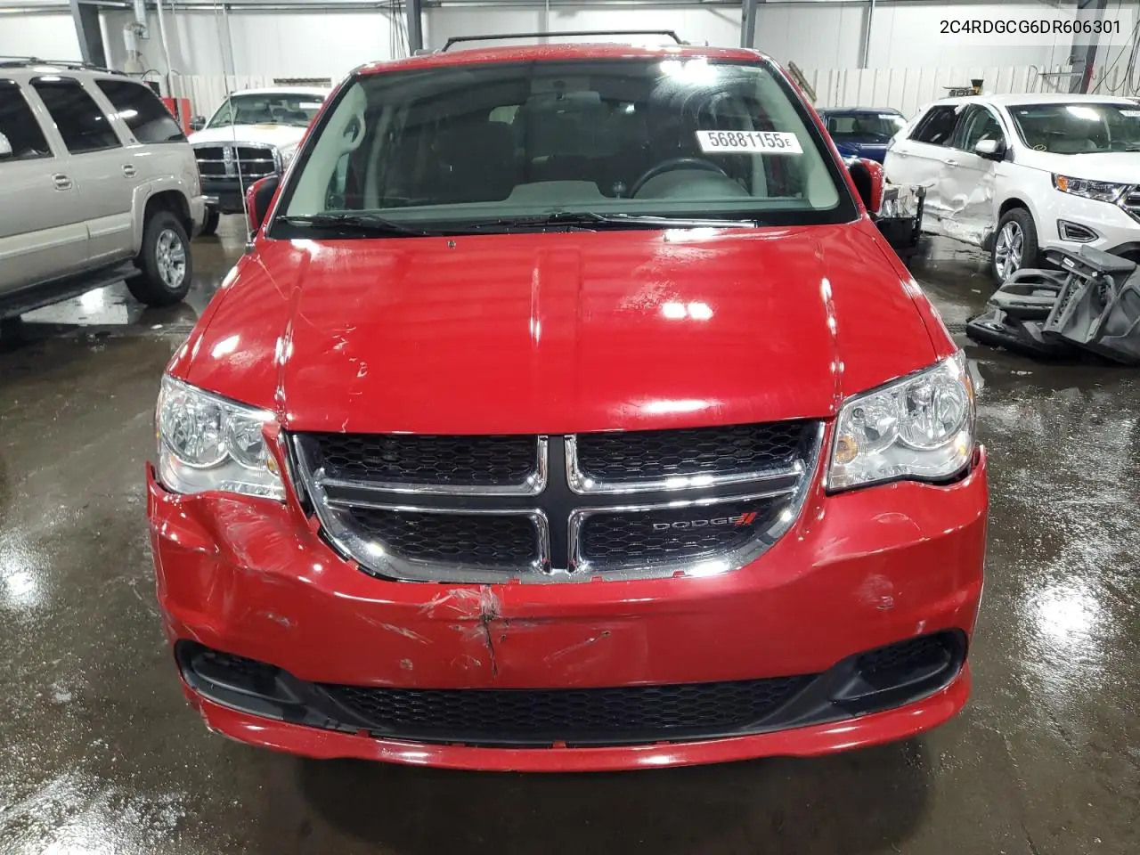 2013 Dodge Grand Caravan Sxt VIN: 2C4RDGCG6DR606301 Lot: 56881155
