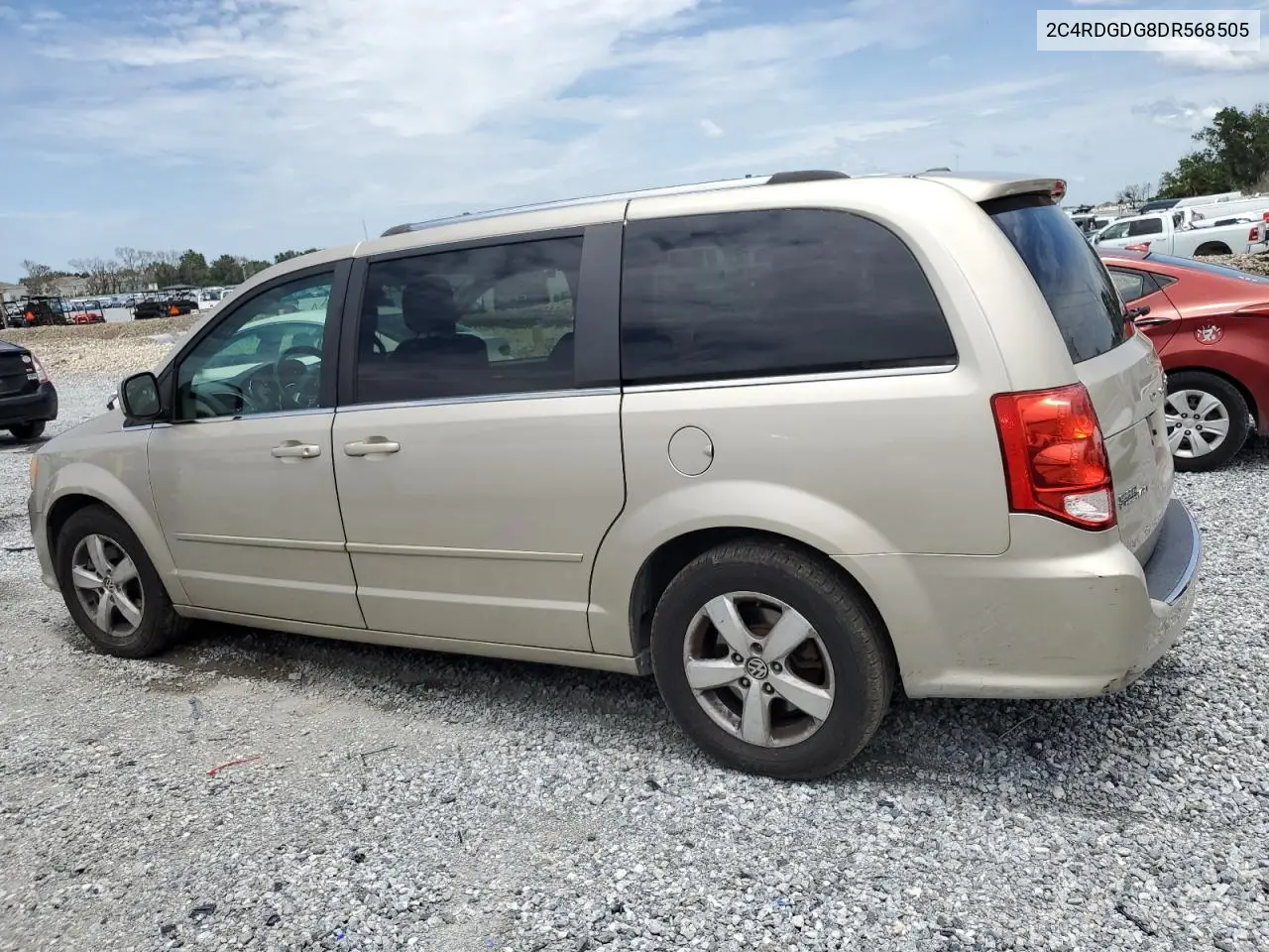 2013 Dodge Grand Caravan Crew VIN: 2C4RDGDG8DR568505 Lot: 62697405