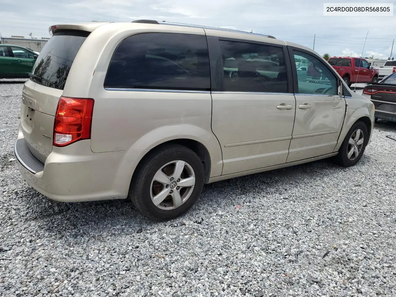 2013 Dodge Grand Caravan Crew VIN: 2C4RDGDG8DR568505 Lot: 62697405