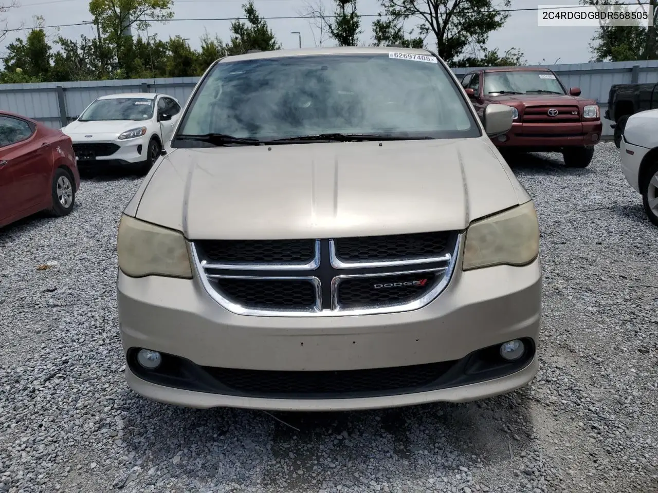 2013 Dodge Grand Caravan Crew VIN: 2C4RDGDG8DR568505 Lot: 62697405