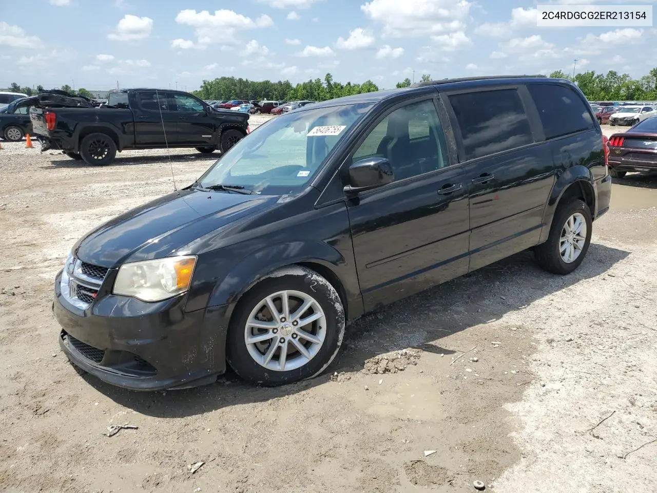 2014 Dodge Grand Caravan Sxt VIN: 2C4RDGCG2ER213154 Lot: 56406755