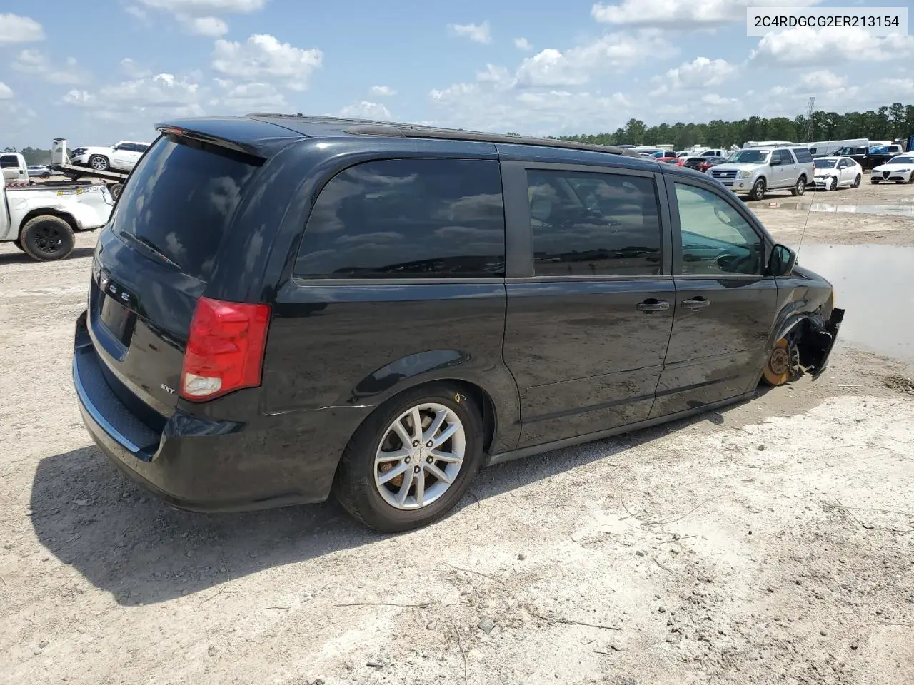 2014 Dodge Grand Caravan Sxt VIN: 2C4RDGCG2ER213154 Lot: 56406755