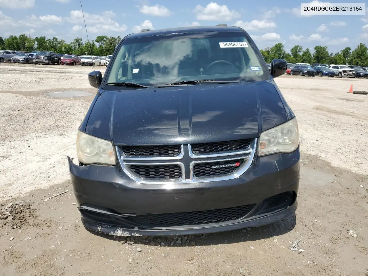 2014 Dodge Grand Caravan Sxt VIN: 2C4RDGCG2ER213154 Lot: 56406755