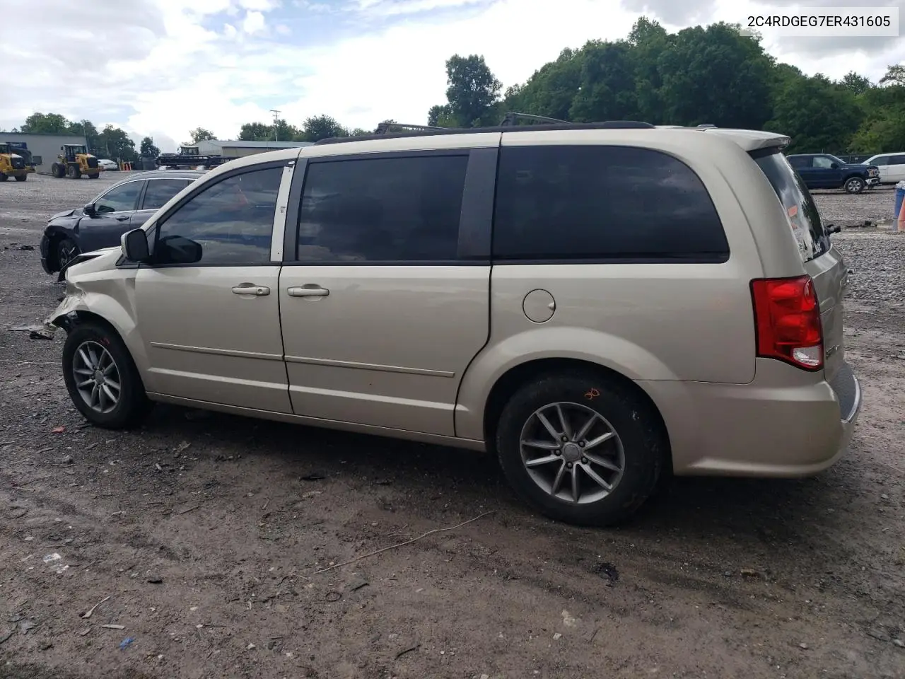 2014 Dodge Grand Caravan R/T VIN: 2C4RDGEG7ER431605 Lot: 56702585