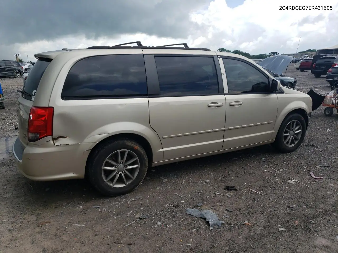 2014 Dodge Grand Caravan R/T VIN: 2C4RDGEG7ER431605 Lot: 56702585