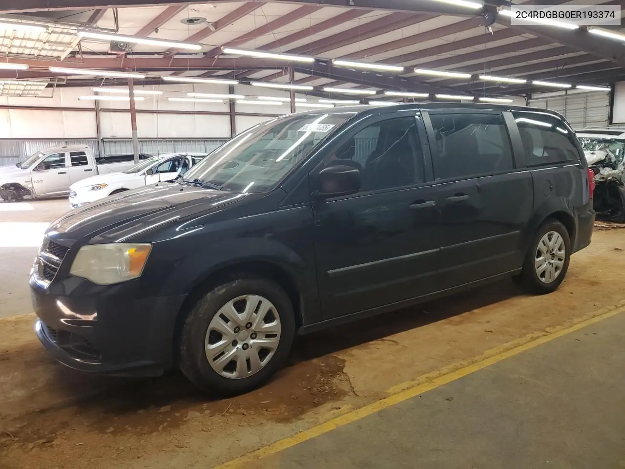 2014 Dodge Grand Caravan Se VIN: 2C4RDGBG0ER193374 Lot: 56789655