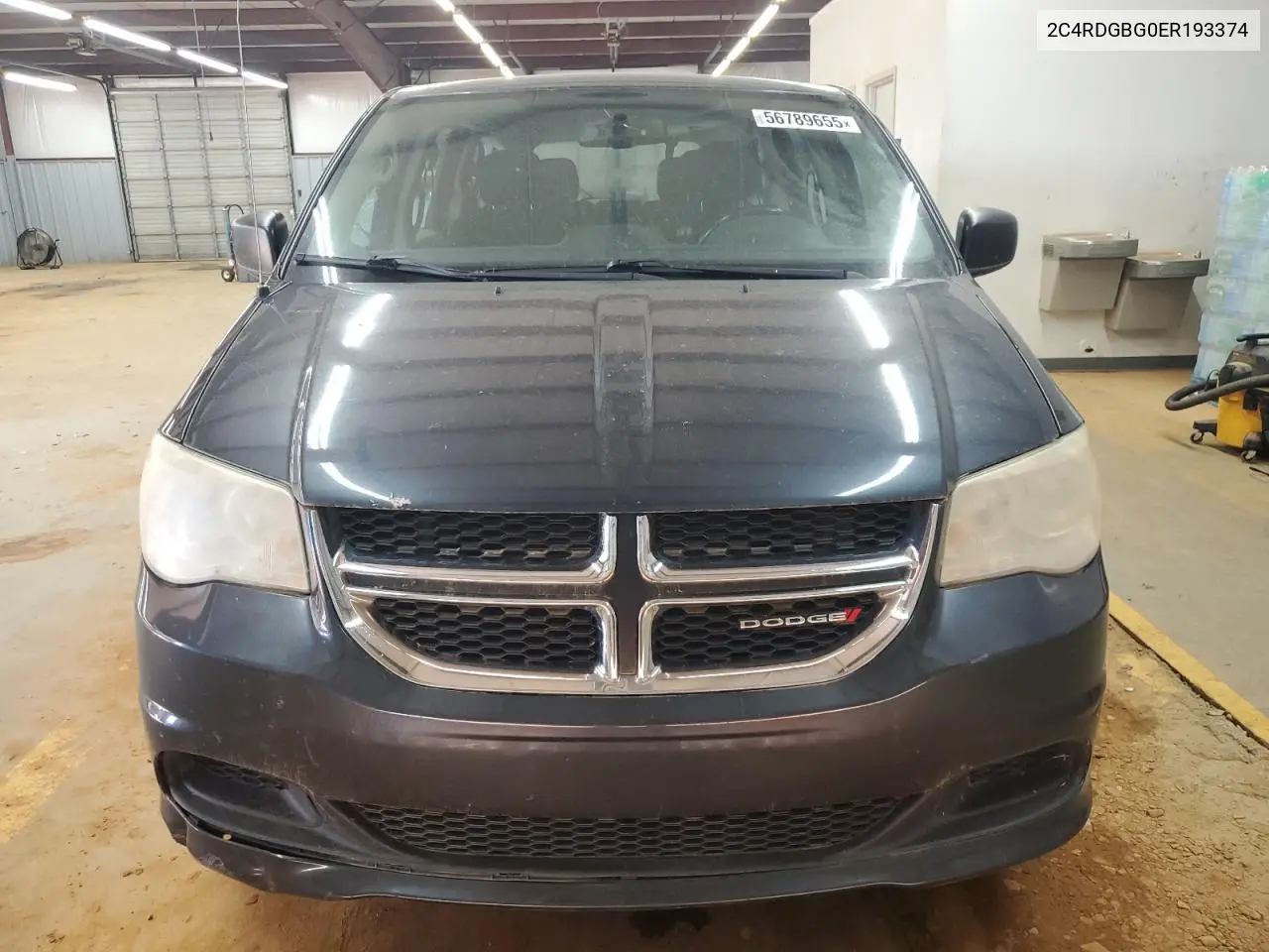 2014 Dodge Grand Caravan Se VIN: 2C4RDGBG0ER193374 Lot: 56789655