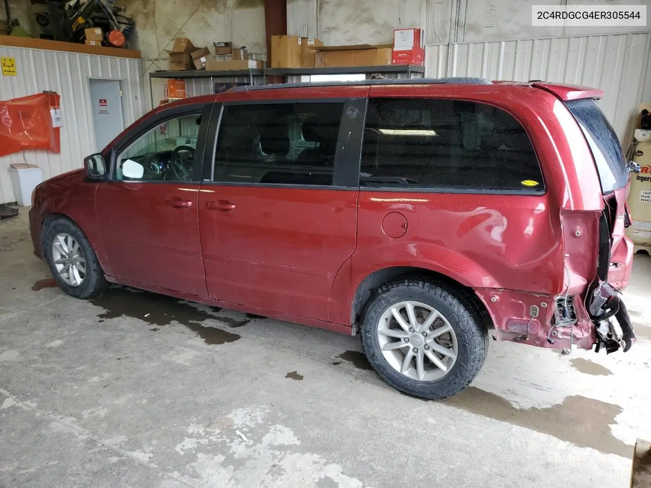 2014 Dodge Grand Caravan Sxt VIN: 2C4RDGCG4ER305544 Lot: 56880305