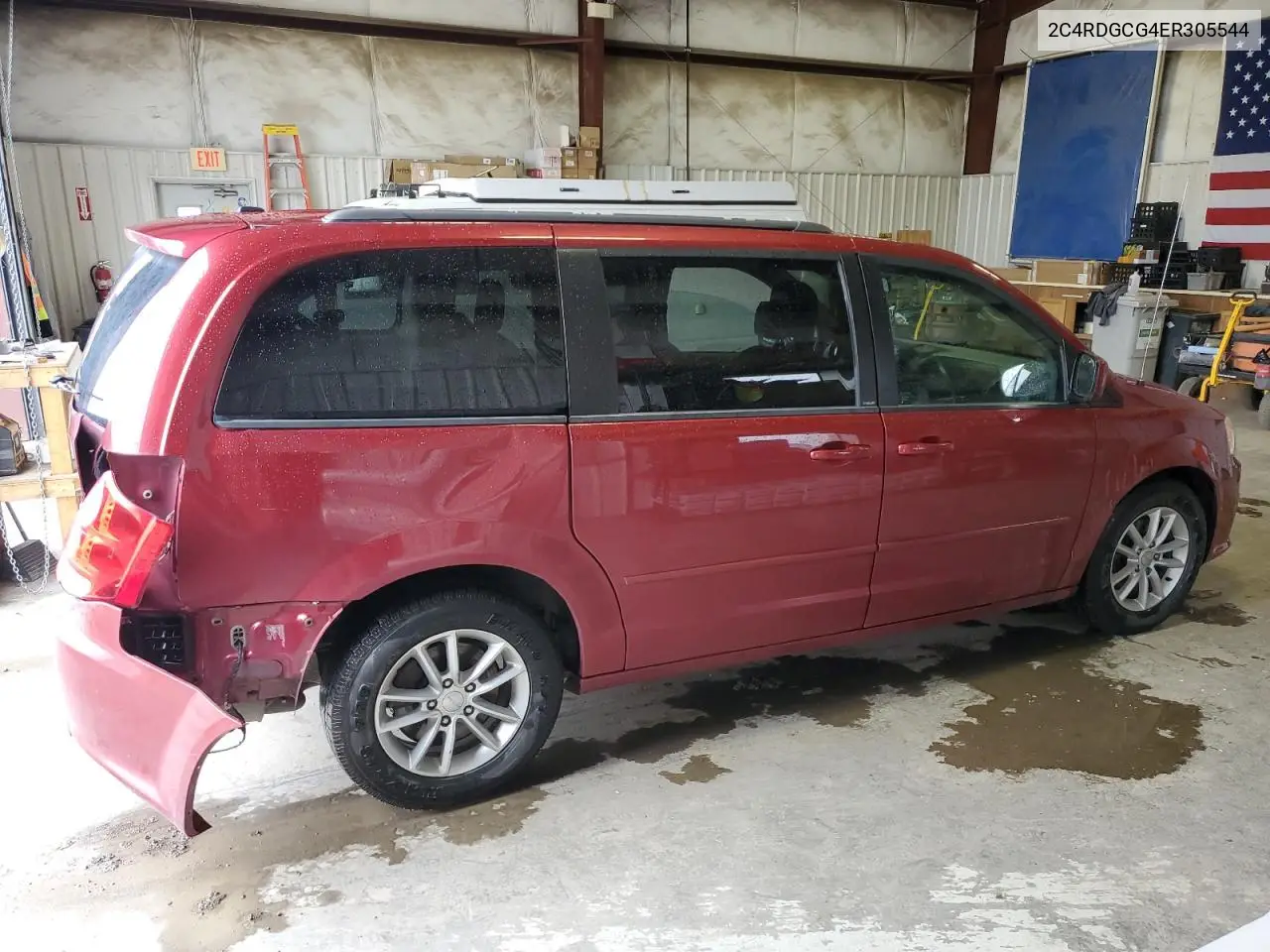 2014 Dodge Grand Caravan Sxt VIN: 2C4RDGCG4ER305544 Lot: 56880305