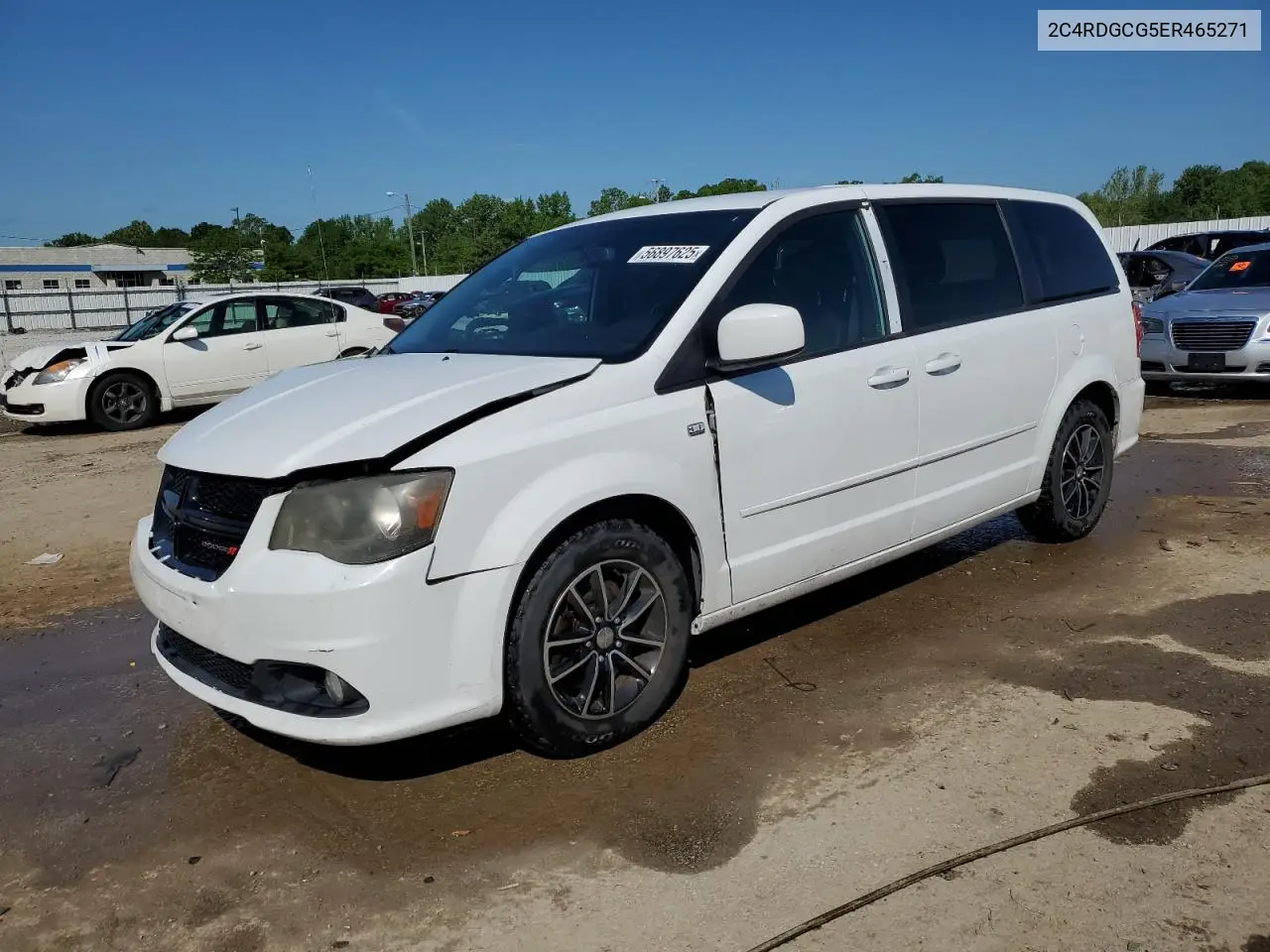 2014 Dodge Grand Caravan Sxt VIN: 2C4RDGCG5ER465271 Lot: 56897625