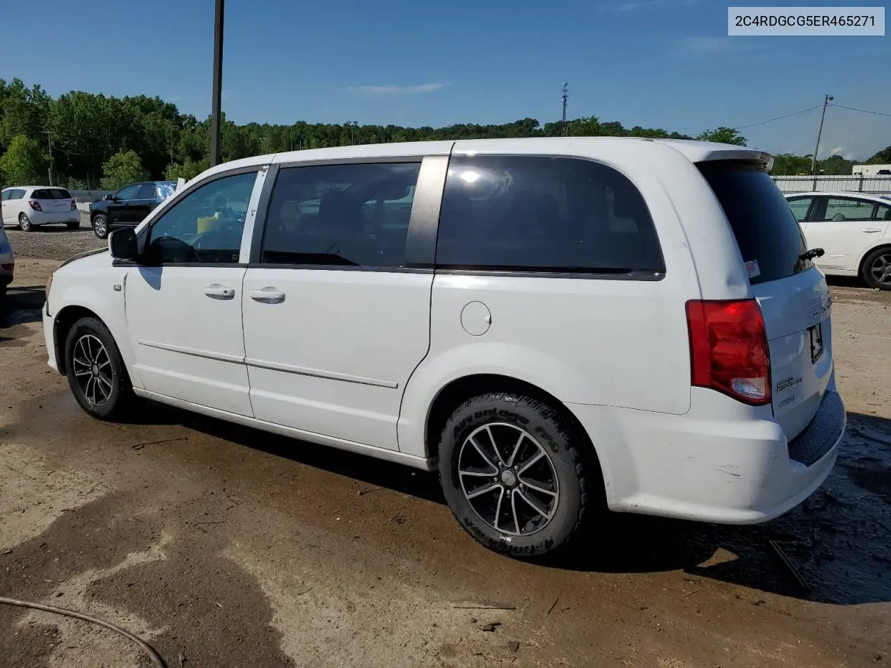 2014 Dodge Grand Caravan Sxt VIN: 2C4RDGCG5ER465271 Lot: 56897625