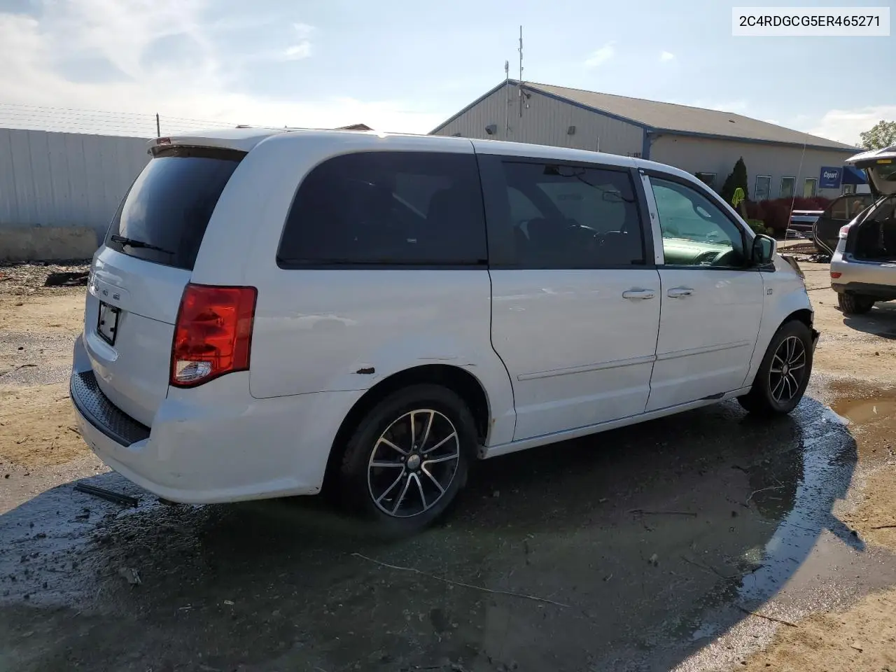 2014 Dodge Grand Caravan Sxt VIN: 2C4RDGCG5ER465271 Lot: 56897625