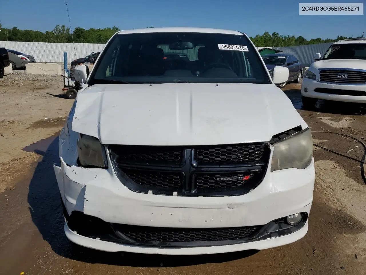 2014 Dodge Grand Caravan Sxt VIN: 2C4RDGCG5ER465271 Lot: 56897625