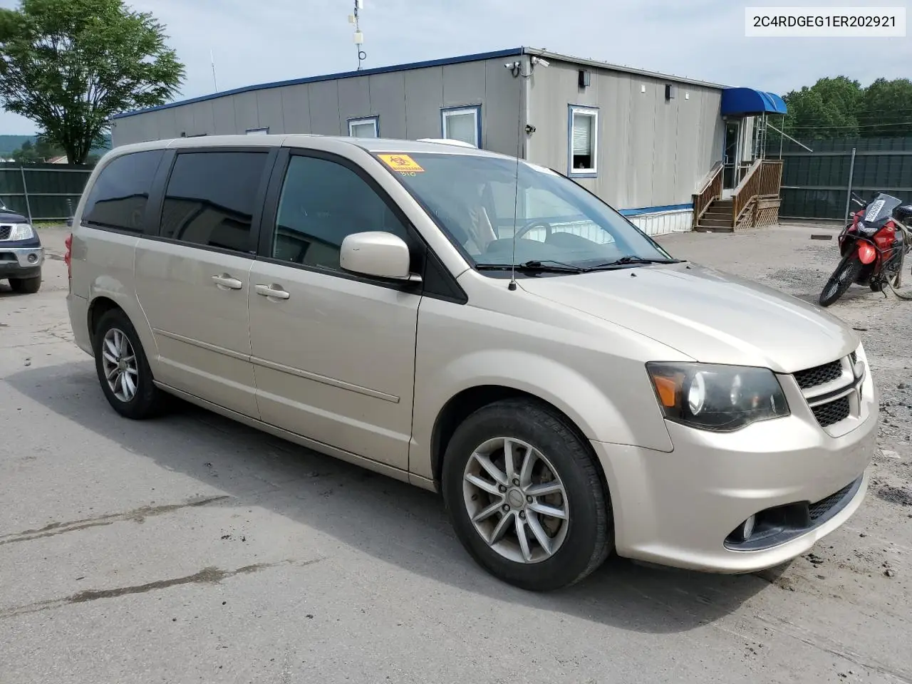 2014 Dodge Grand Caravan R/T VIN: 2C4RDGEG1ER202921 Lot: 62523525