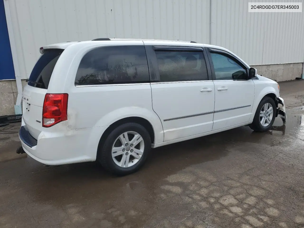 2014 Dodge Grand Caravan Crew VIN: 2C4RDGDG7ER345003 Lot: 62523665