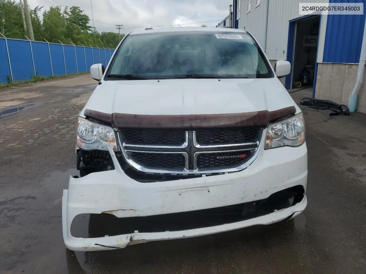 2014 Dodge Grand Caravan Crew VIN: 2C4RDGDG7ER345003 Lot: 62523665