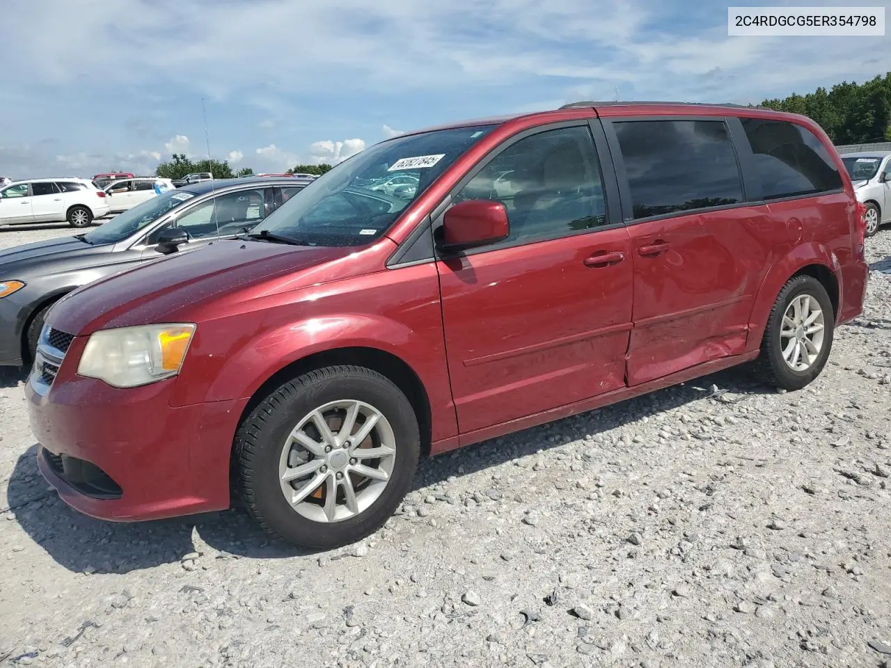 2014 Dodge Grand Caravan Sxt VIN: 2C4RDGCG5ER354798 Lot: 62827845